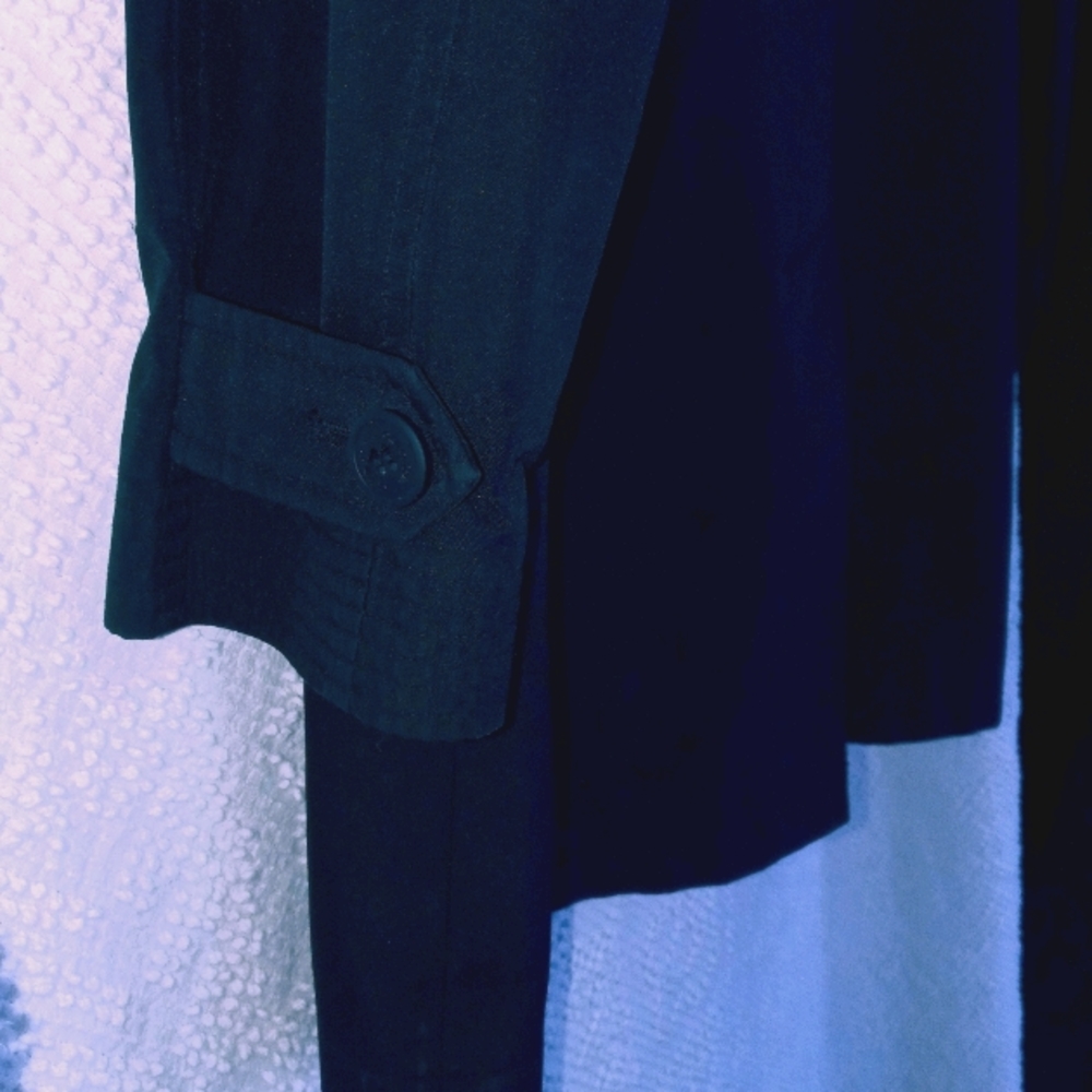 Calvin Klein black overcoat